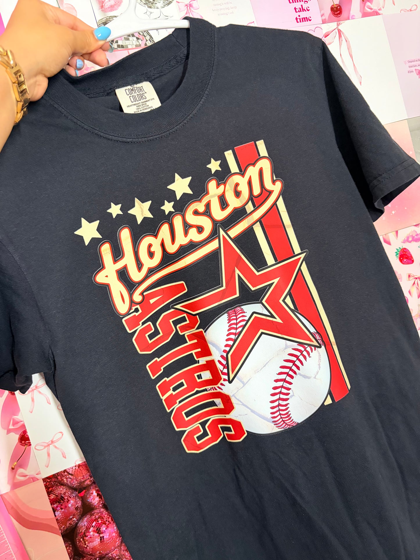 Houston Ast** Black tee