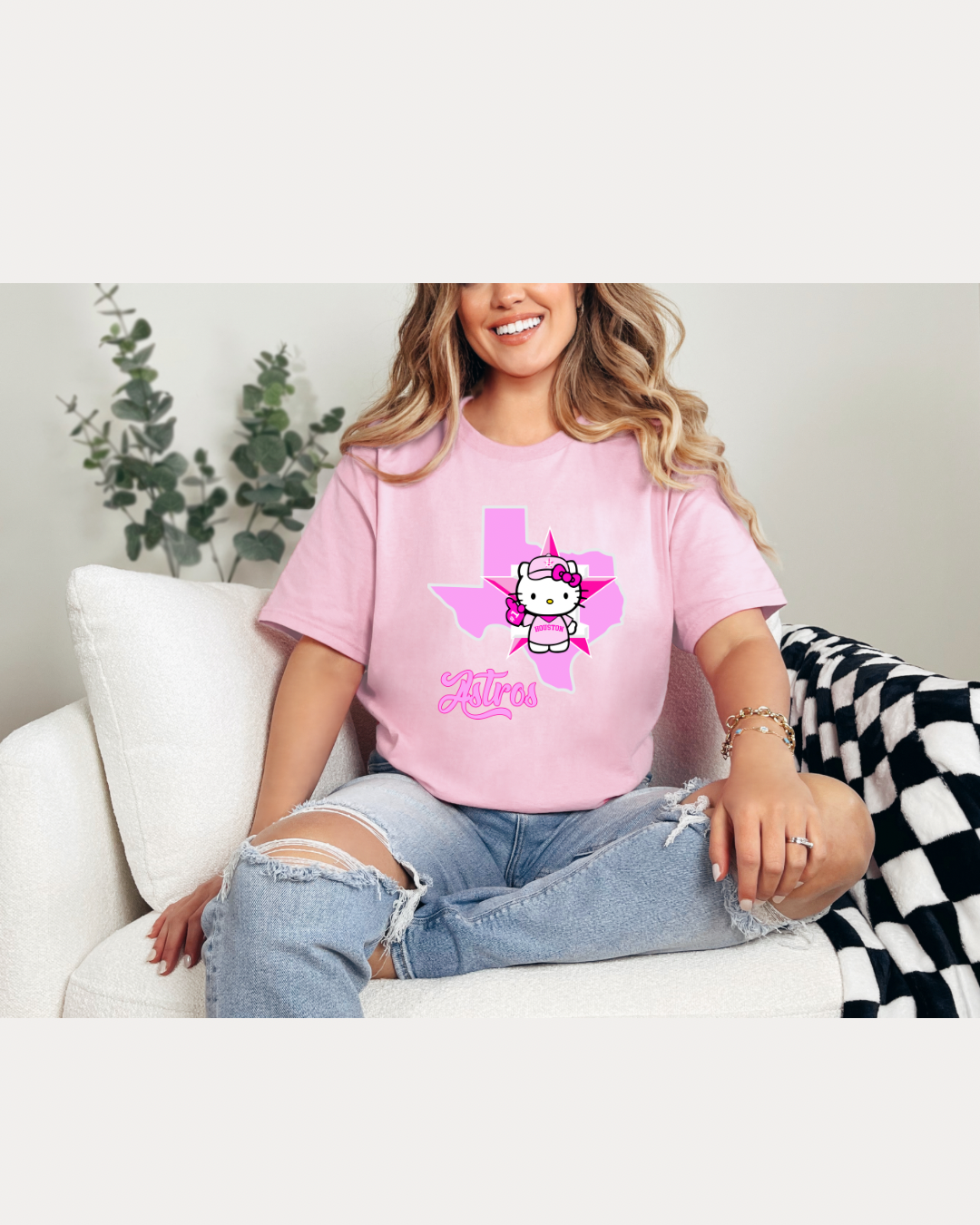 Astros HK Pink Tee