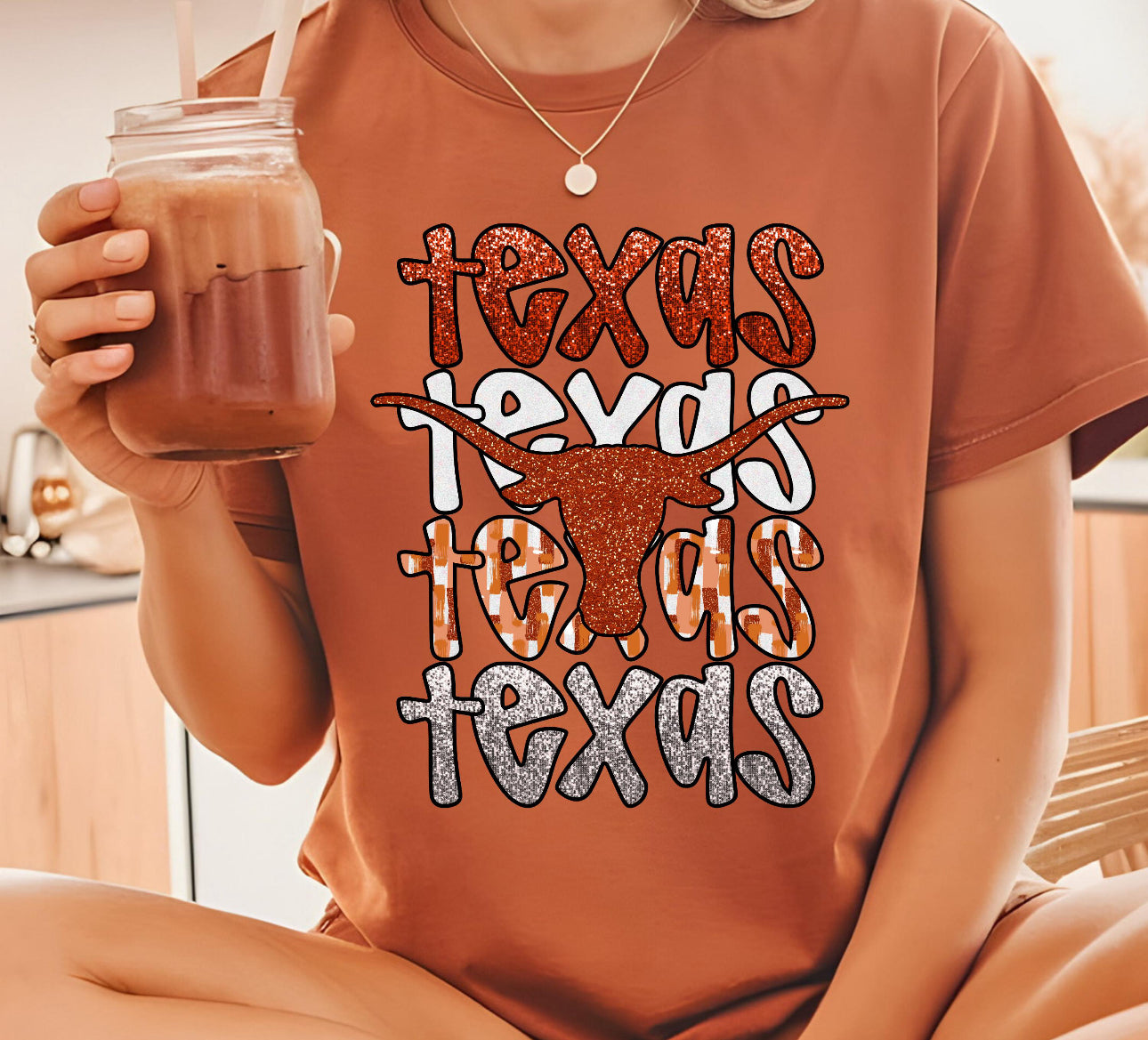 texas orange tee