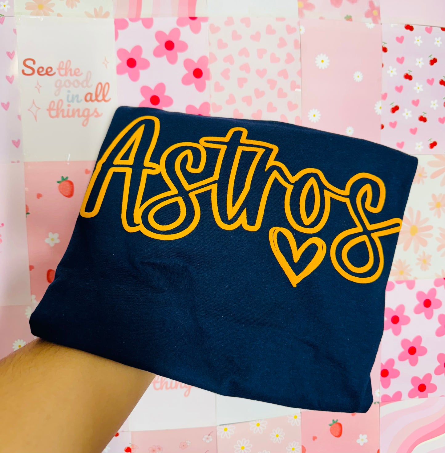 Astros orange puff