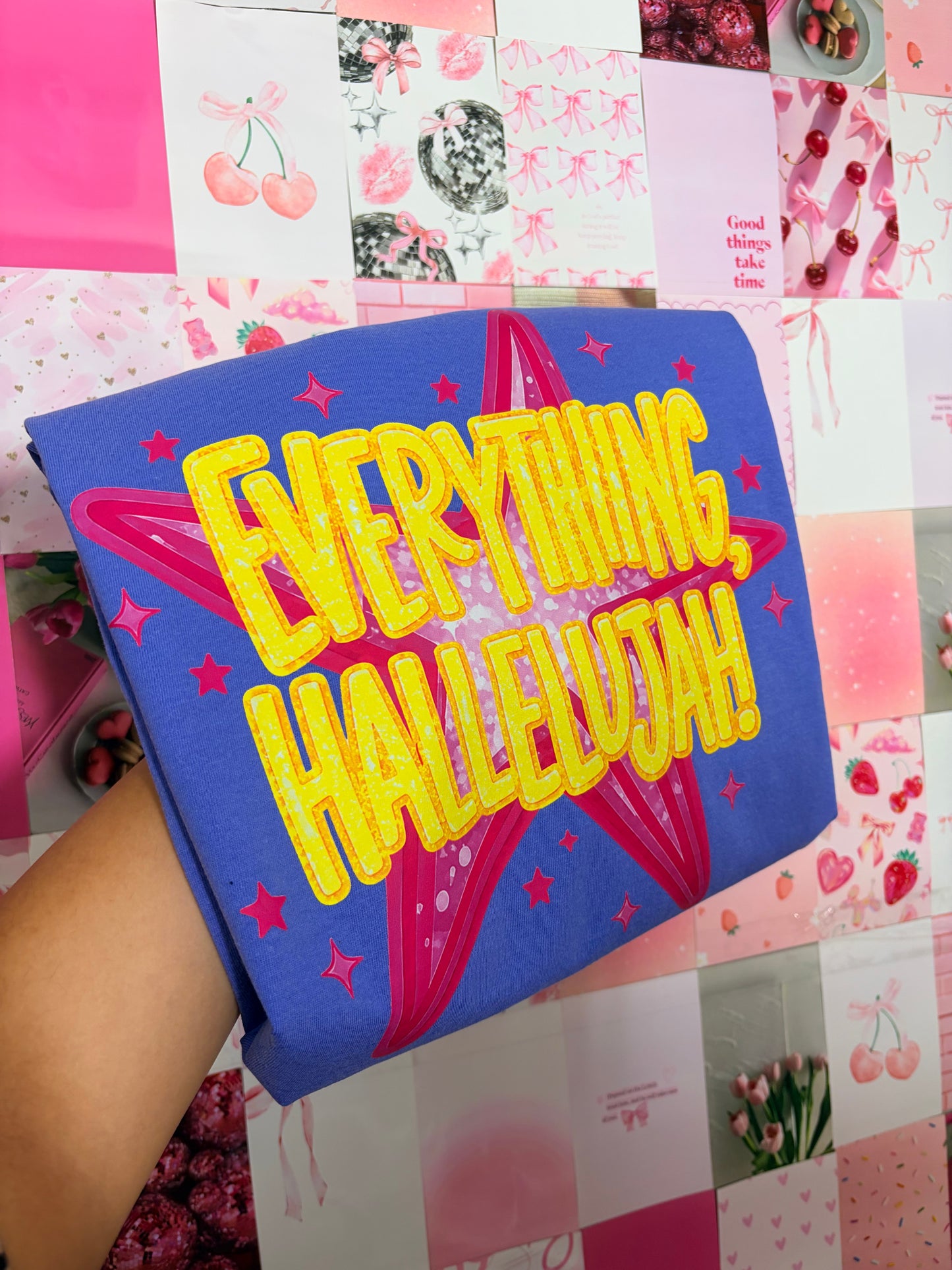 everything hallelujah comfort colors shirt