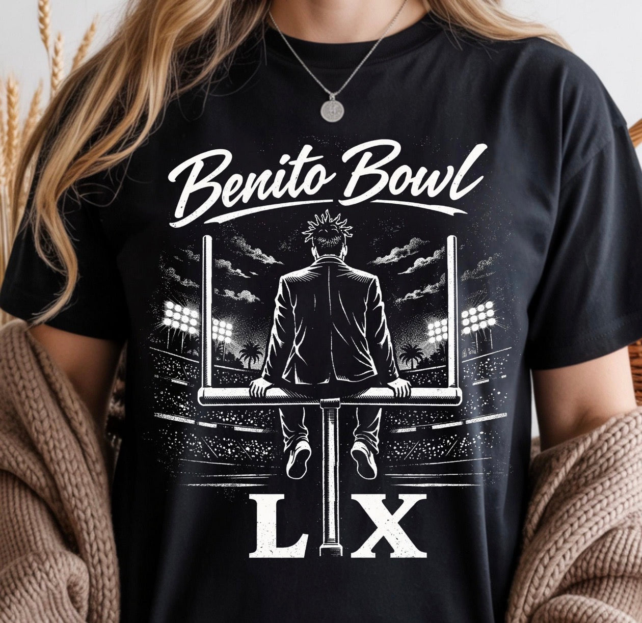 benito bowl black tee