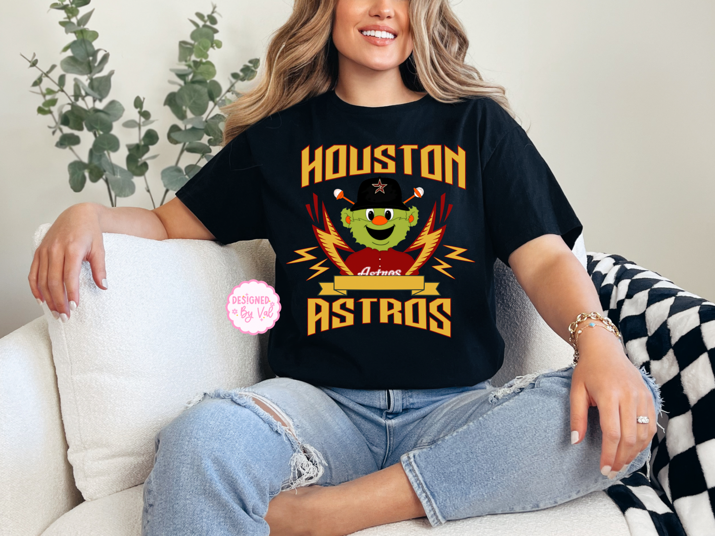 HOUSTON AST** BLACK TEE