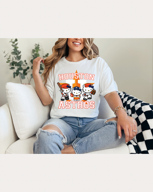 Astros HK  White Tee