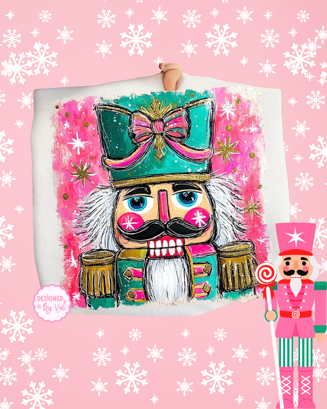 nutcracker white tee