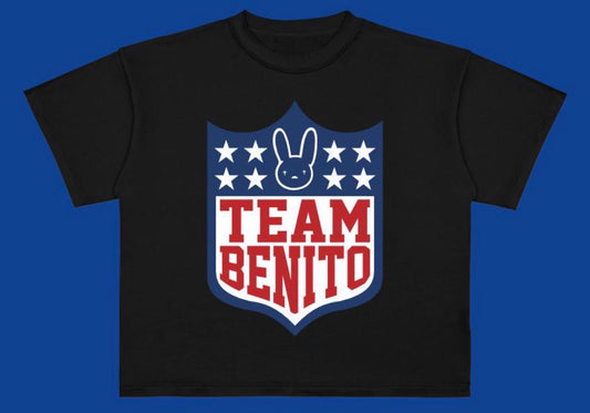 team benito black tee