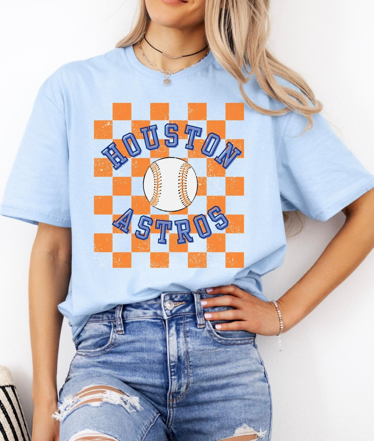 Houston Baseball checkered