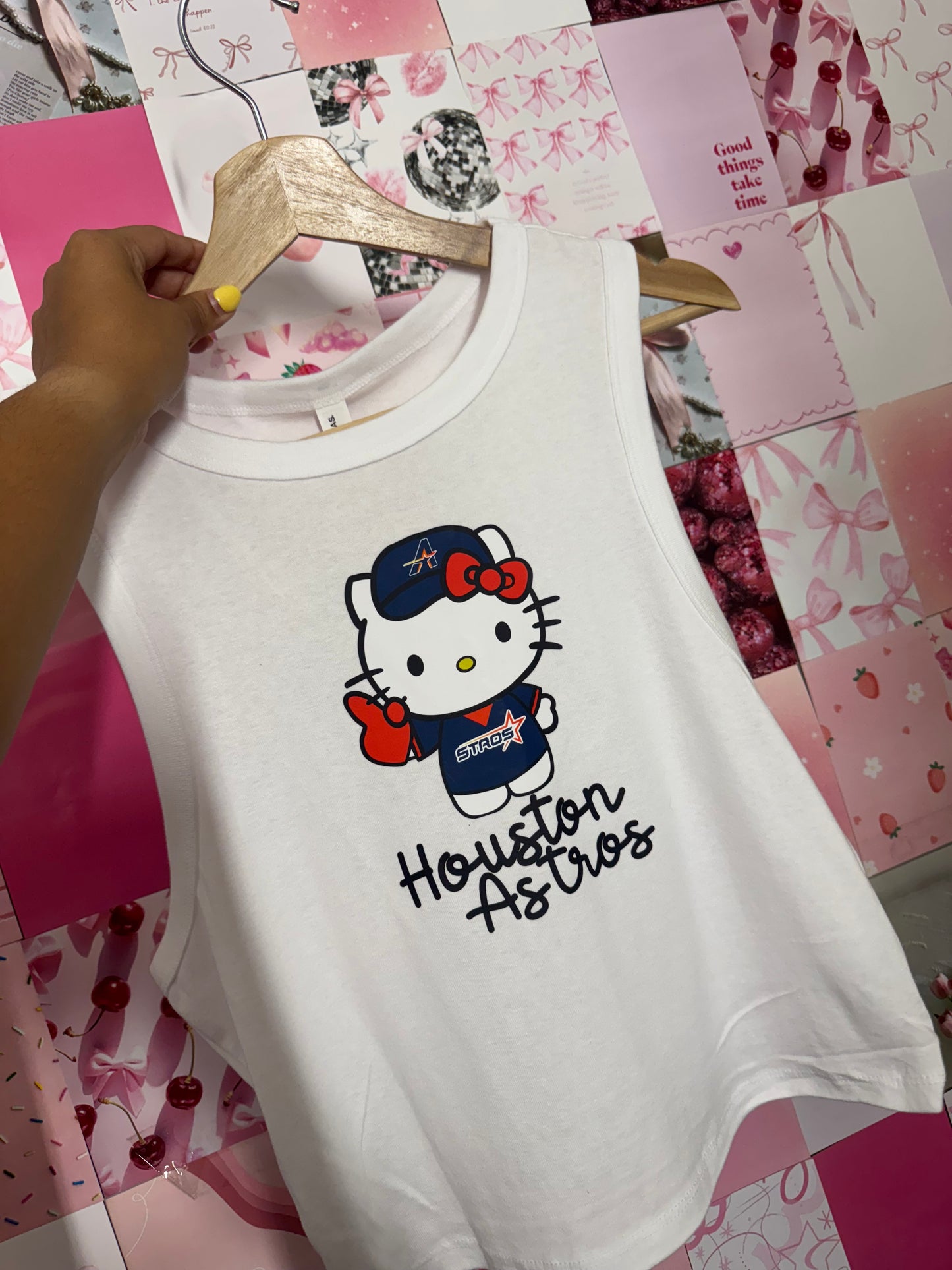 houston astros x hk white tank