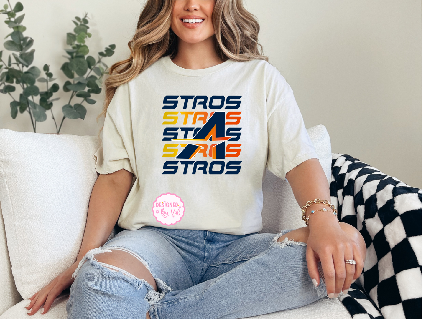 Stros’ New Logo Beige Tee