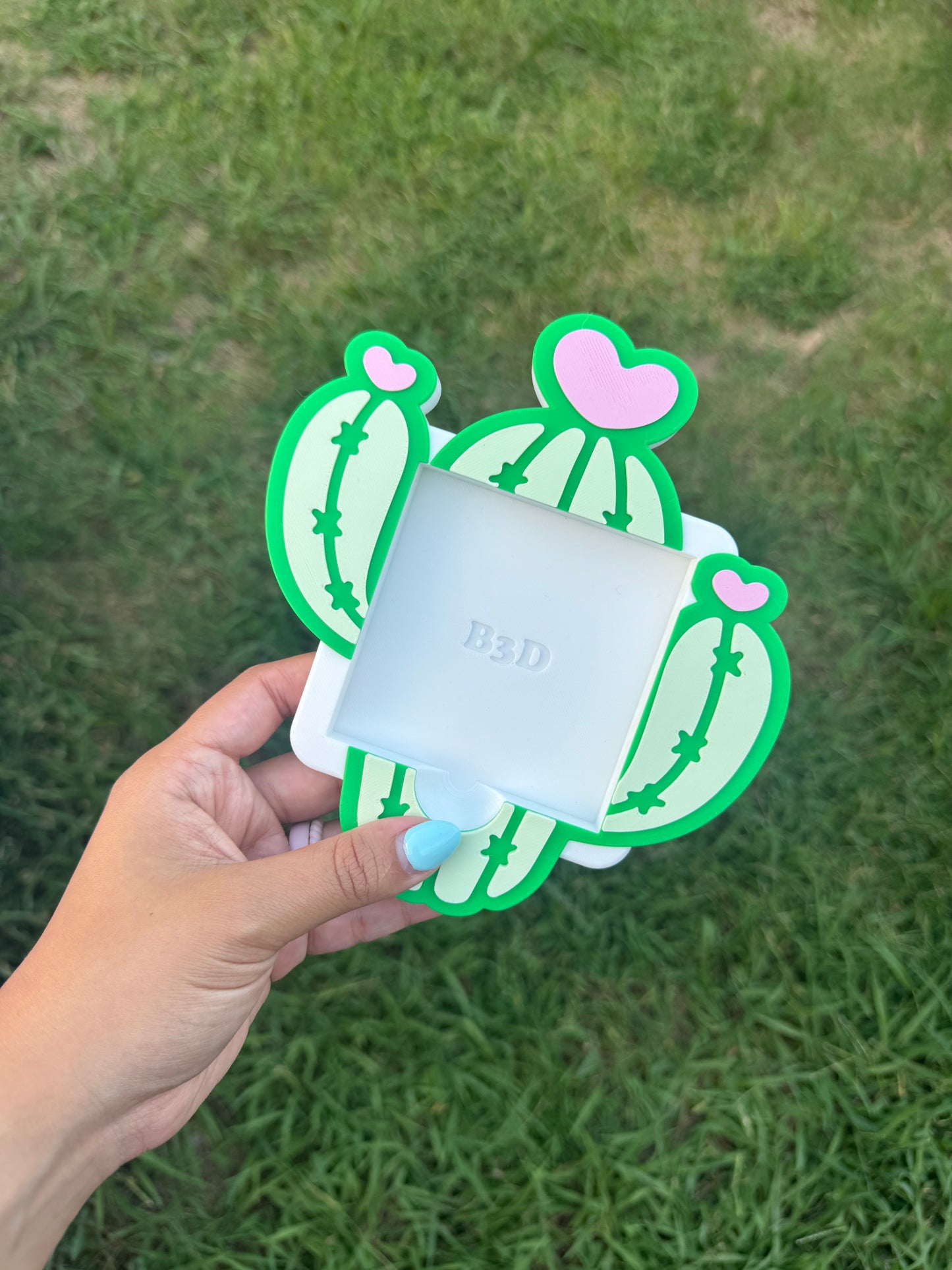 Cactus sticky note holder