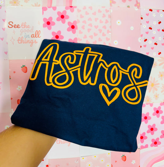 Astros orange puff