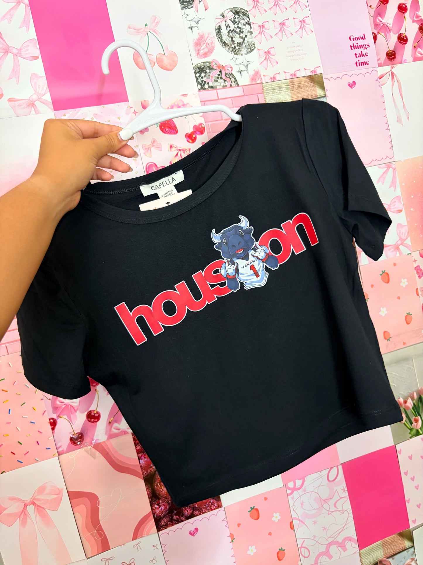 houston bull black crop