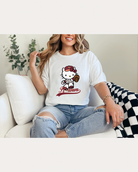 Astros HK Old School White Tee