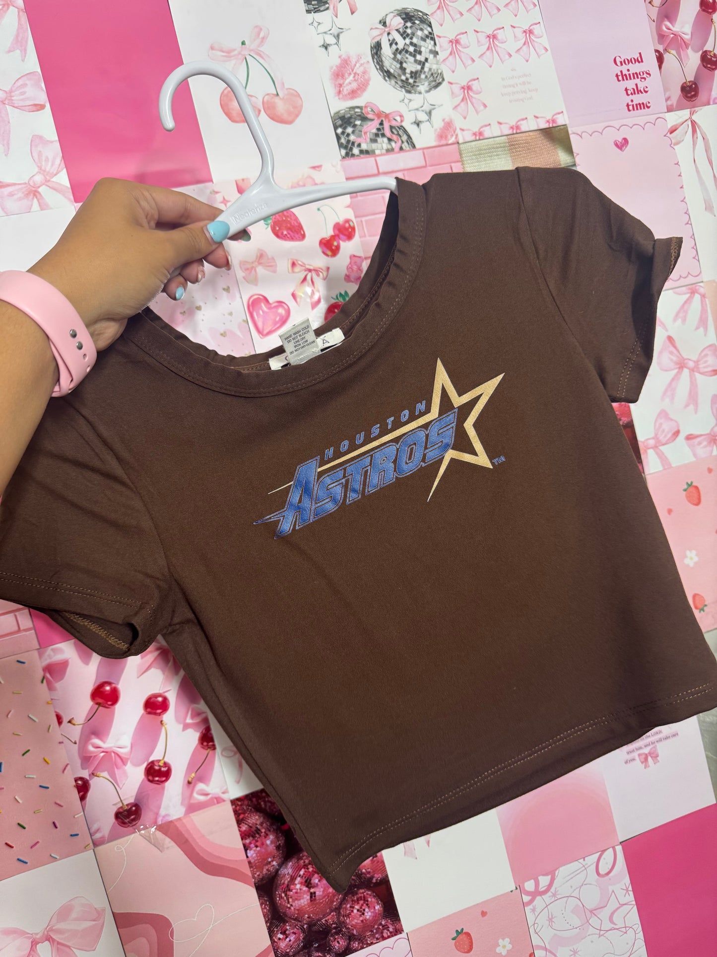 Houston Astros old logo brown crop