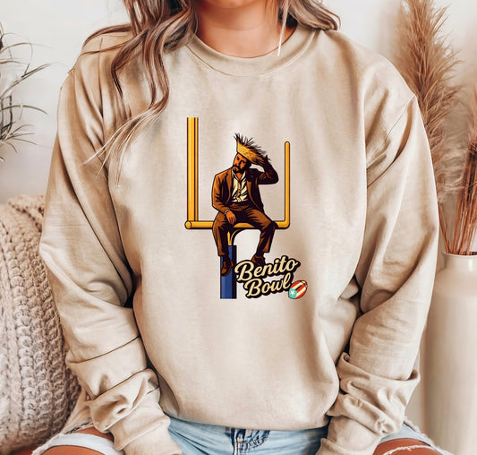 benito bowl beige sweatshirt