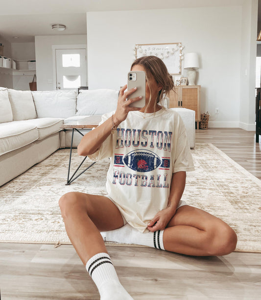 houston texans white tee