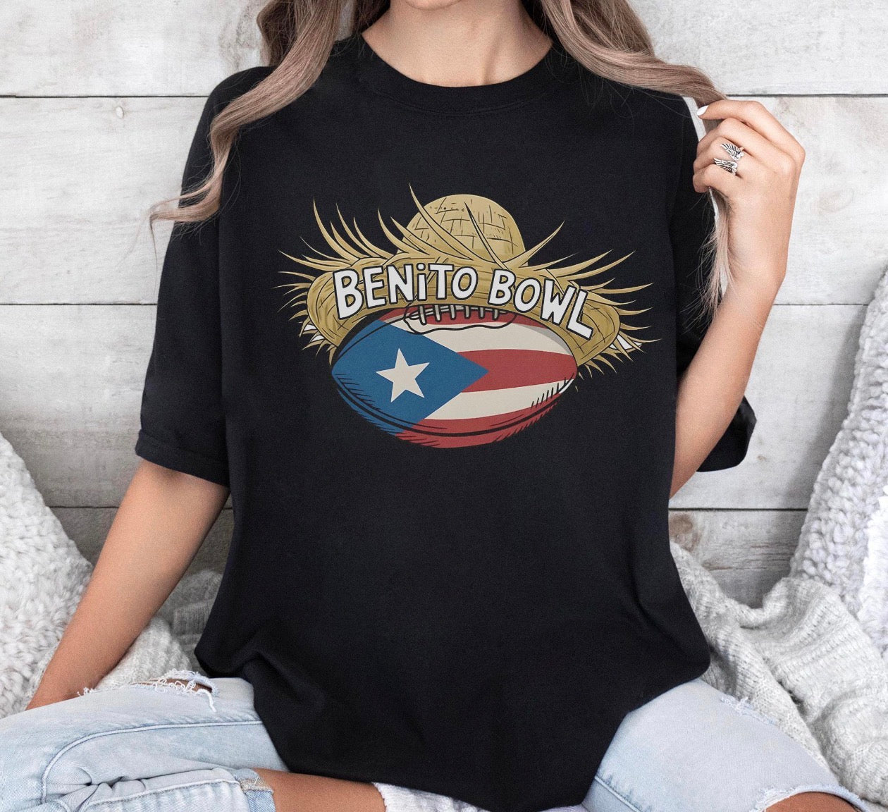 benito bowl black tee