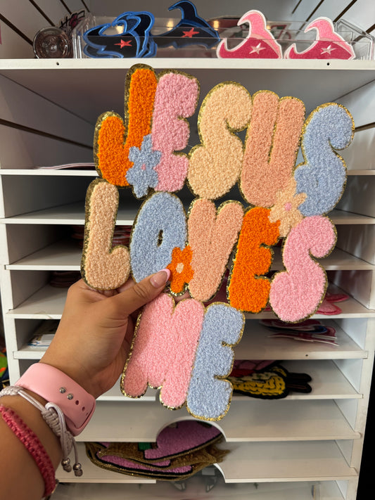 Jesus Loves Me Patch