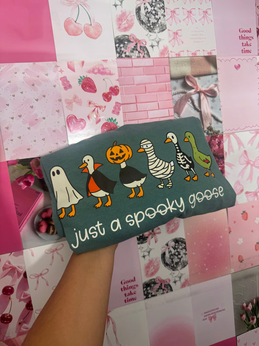 just a spooky goose comfort colors