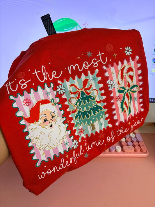 it’s the most wonderful time of the year red tee
