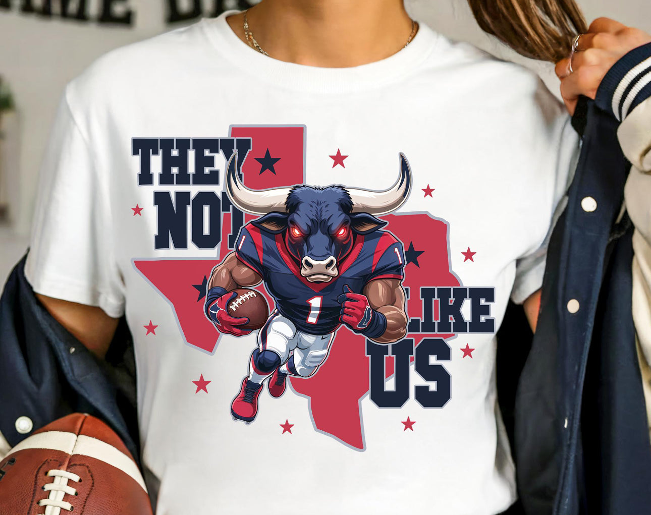 they not like us white tee