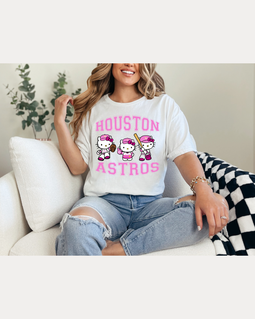 Astros HK  White Tee