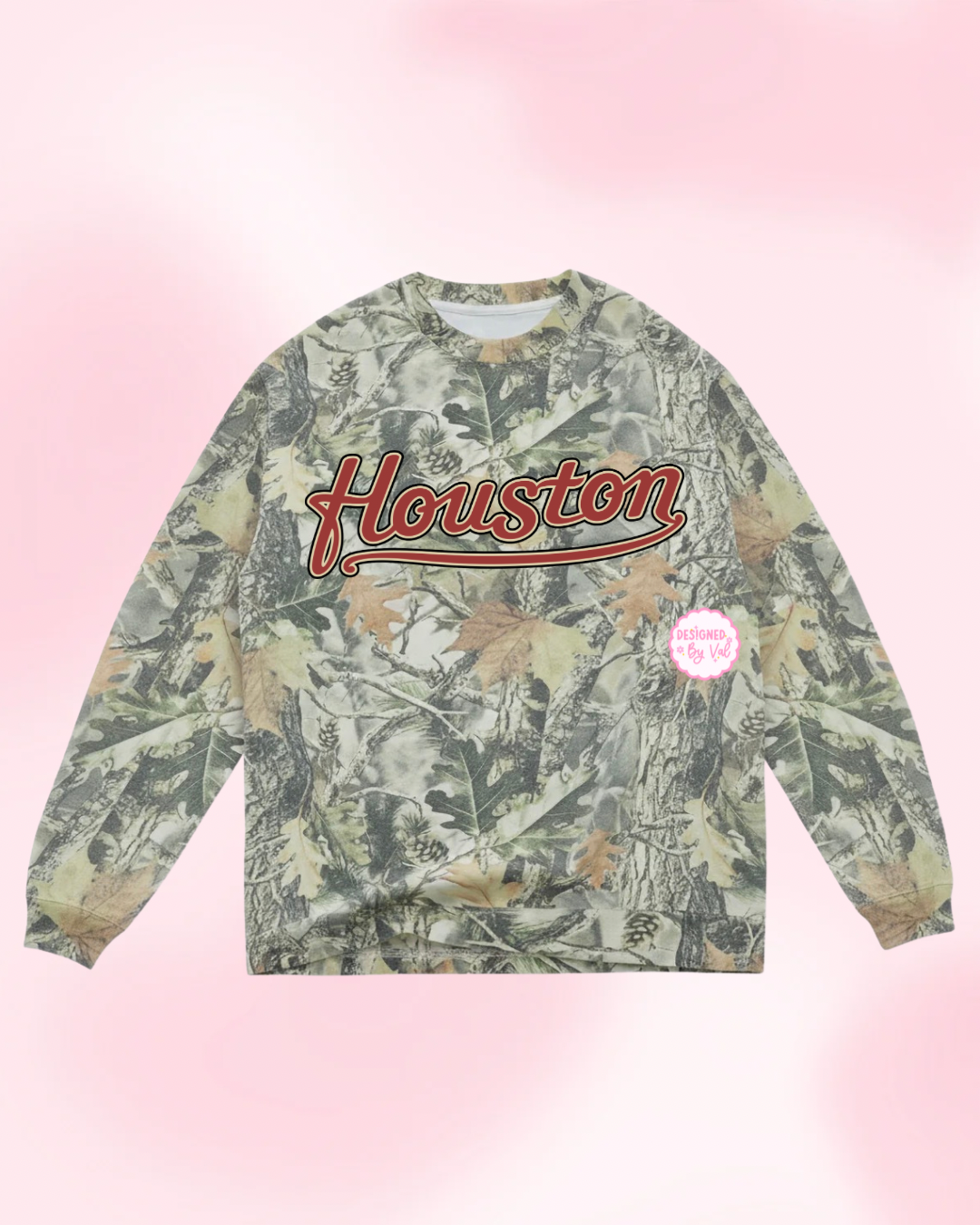 houston camo Longsleeve
