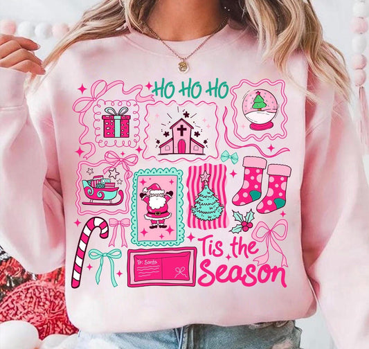Girly pink sweatshirt