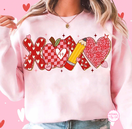 xoxo pink vday tee