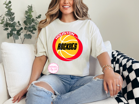 Houston Rockets Beige Tee