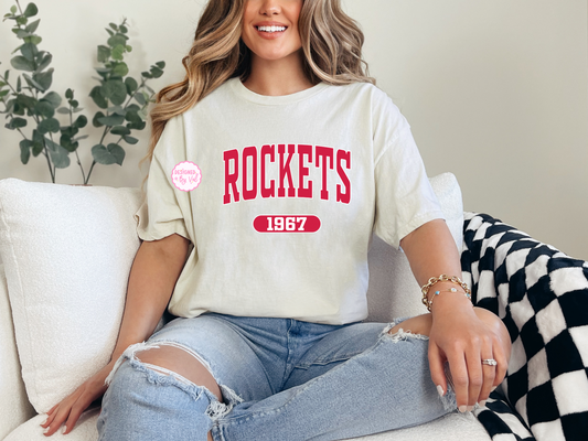 Rockets1967 Beige tee