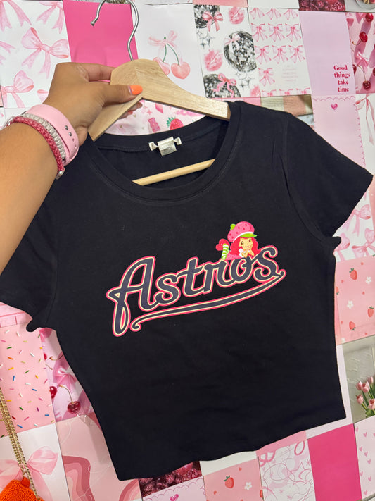 Strawberry shortcake baby tee