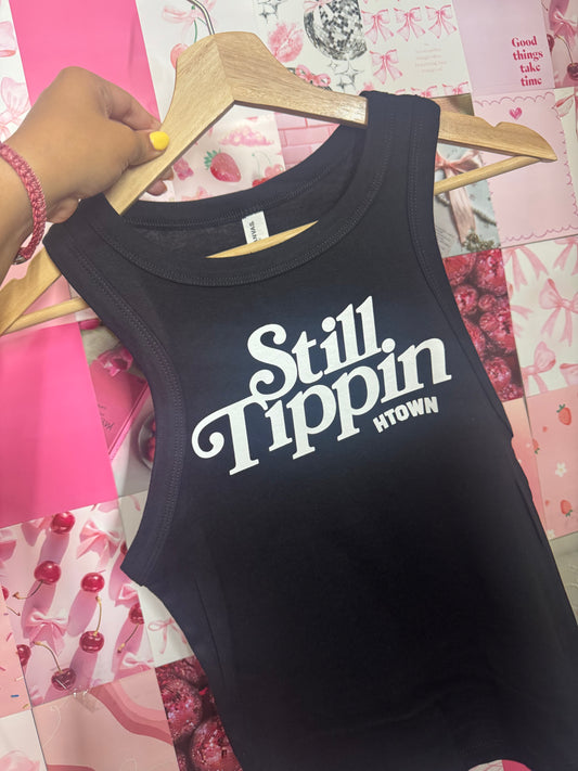 still tippin black tank