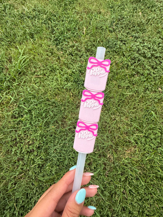 Dr.Pepper Straw Topper